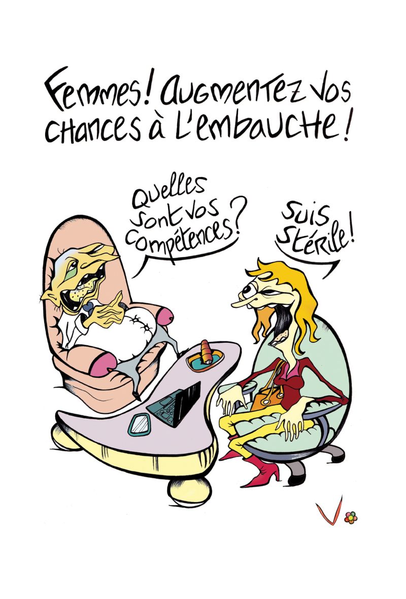 Stérile | Publication Fakir, BDV, Zélium | Diffusion Cartaroolotte | V❀