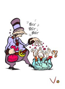 Paix sociale | Publication Fakir | Diffusion Cartaroolotte | V❀